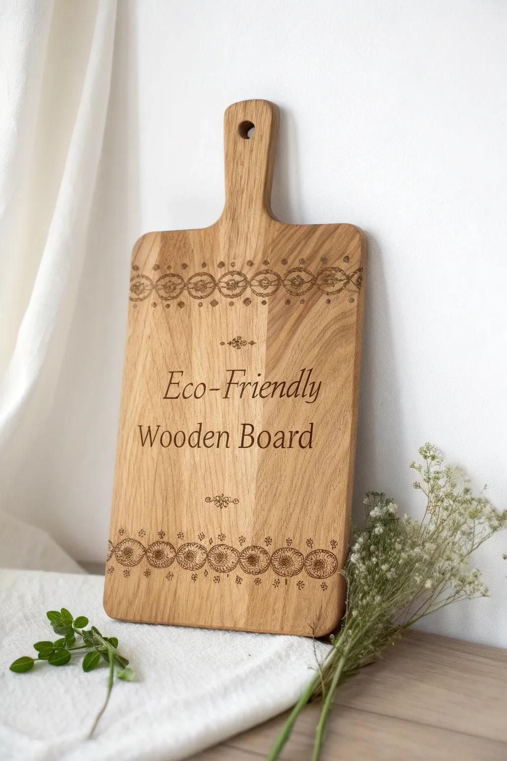 Capture the essence of the first day of school with an eco-friendly wooden sign that carries memories year after year.
