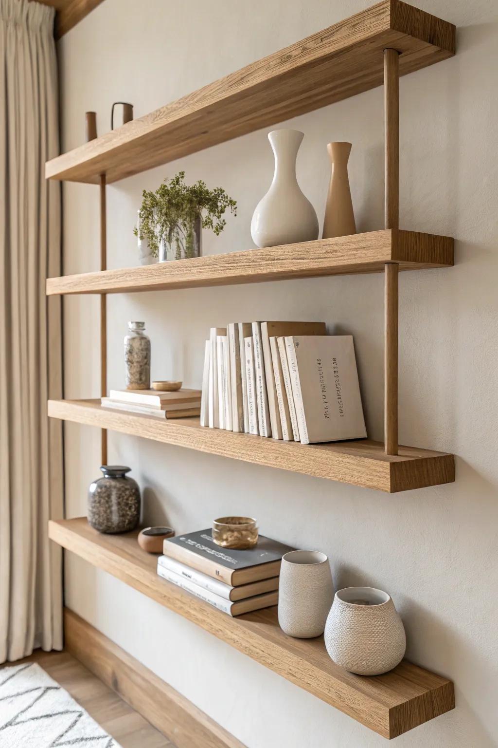 Elevate your space with the magic of minimalism: Discover the art of the floating illusion.