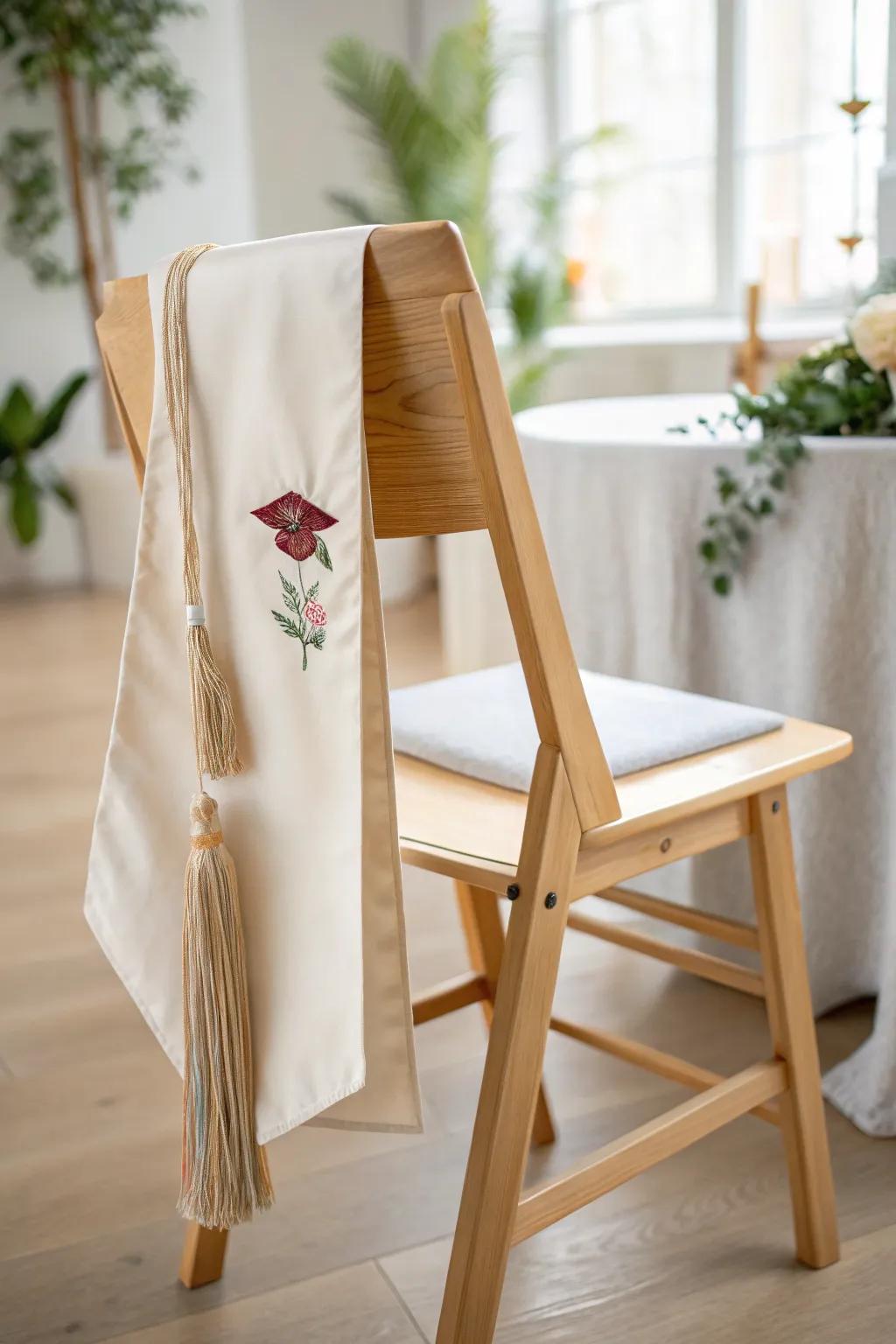 Celebrate your achievements with a personalized touch. 🌿🎨 #GraduationStyle #MinimalistElegance