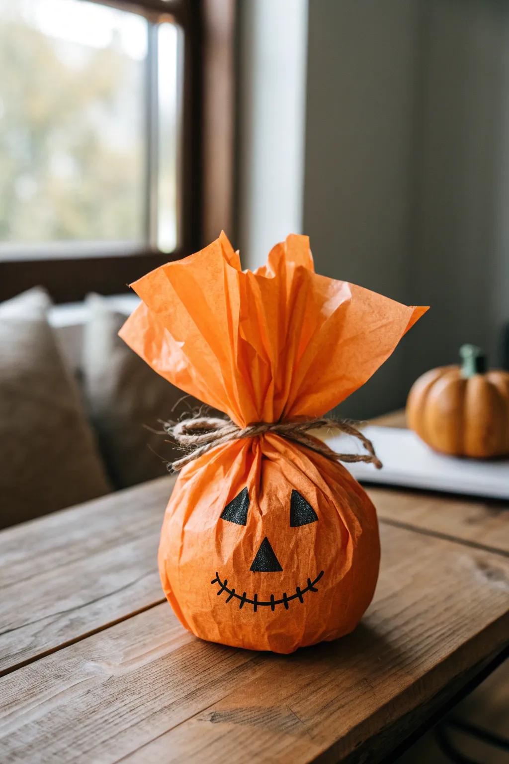 Transform your Halloween treats into adorable pumpkin patch treasures! 🎃✨