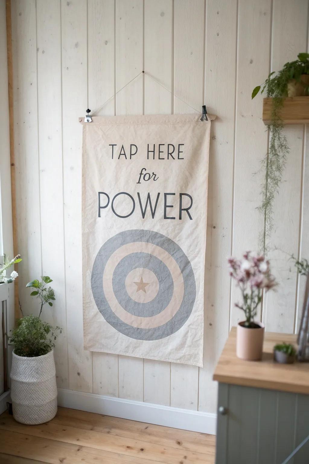 Tap into your energy with this beautifully crafted marathon poster. Simple, stylish, and interactive!