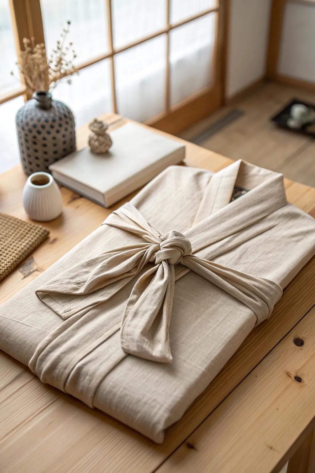 Embrace the art of gift wrapping with a touch of tradition and elegance. Discover the beauty of knot wrapping.