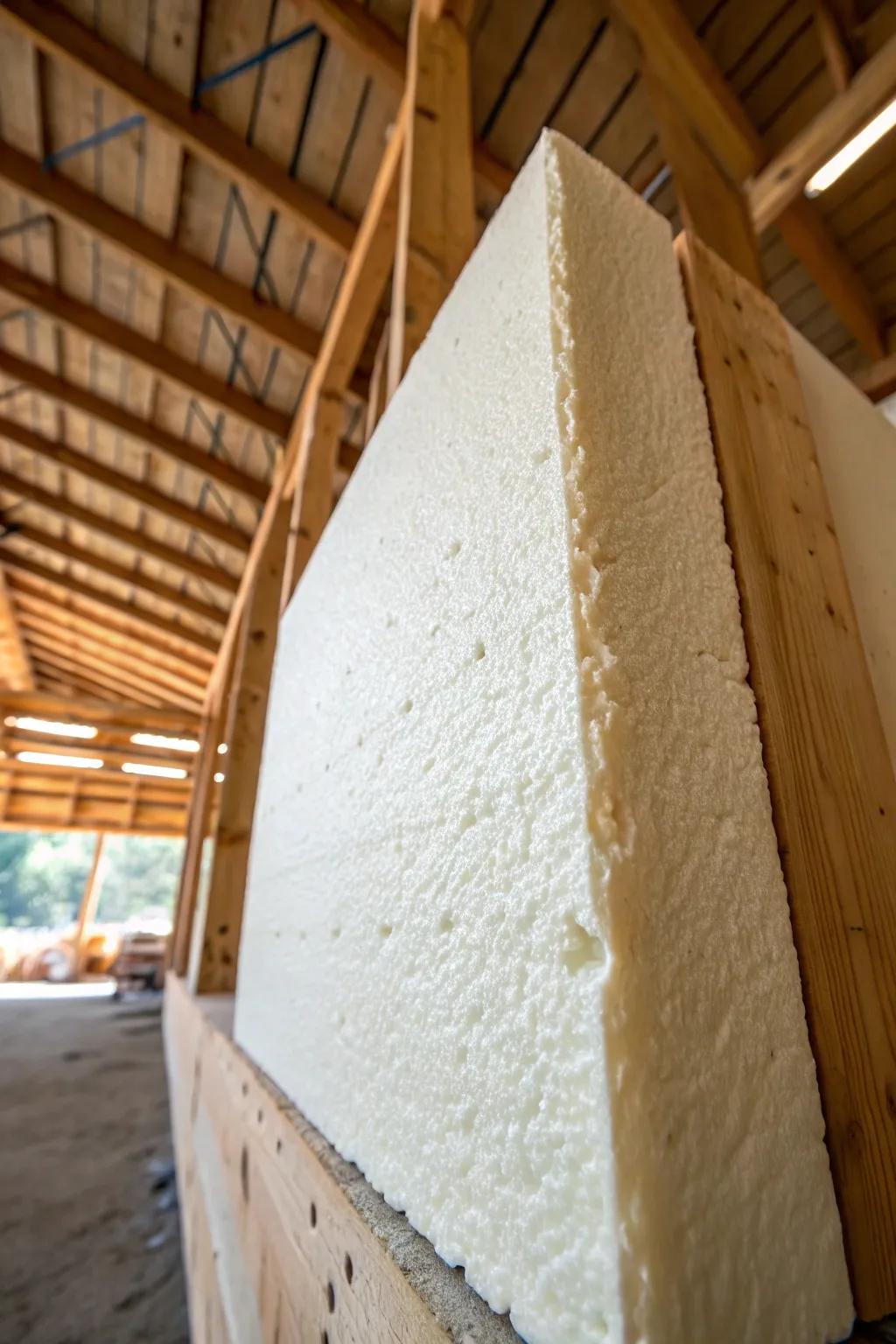 Robust insulation with a touch of rugged elegance: Discover the strength of foam panels for your projects.