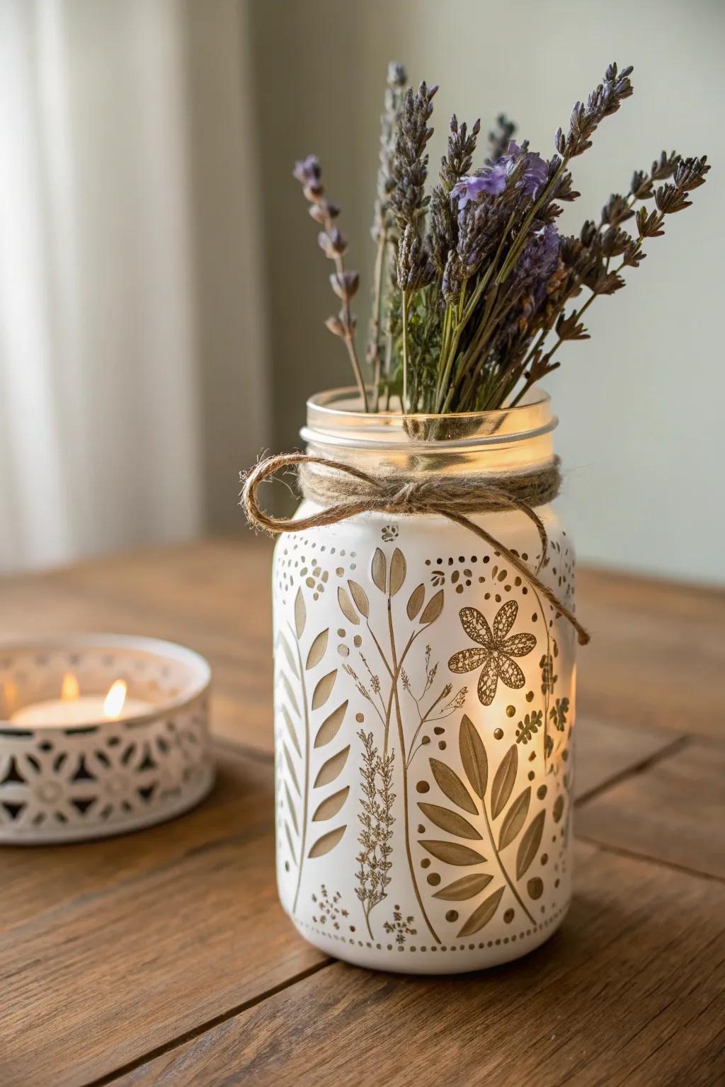 Craft your own elegant party favors with a touch of natural beauty.