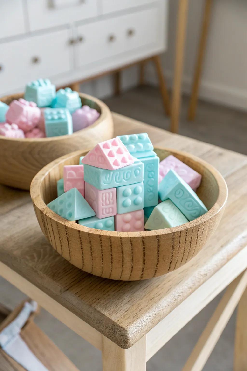 Embrace the whimsical art of foam building blocks – where play meets Scandinavian elegance!