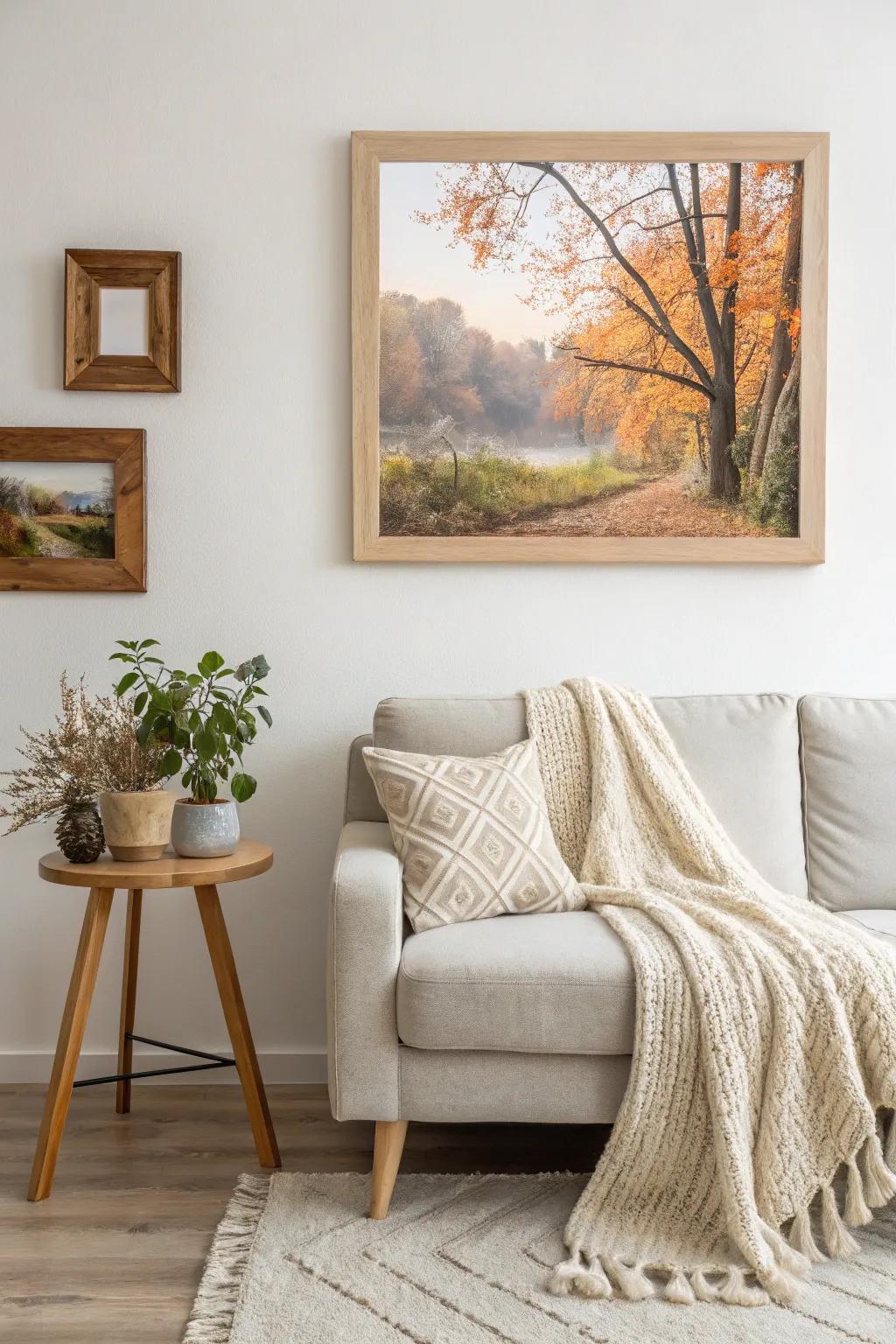 Embrace the season with a touch of personalized artistry. 🍂✨ #ScandiBoho #SeasonalDecor