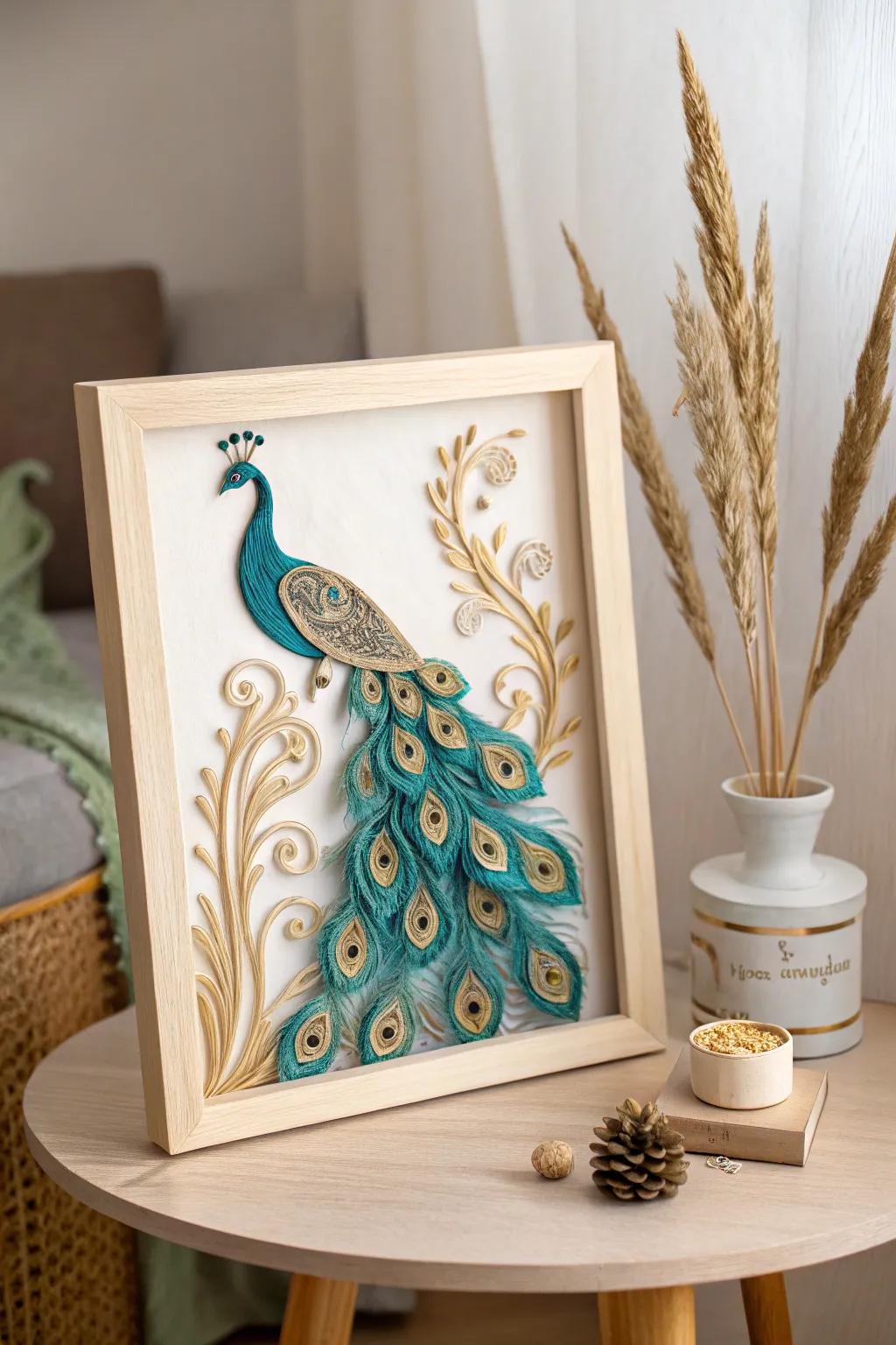 Delicate Quilling: A Touch of Craftsmanship and Natural Beauty for Your Space