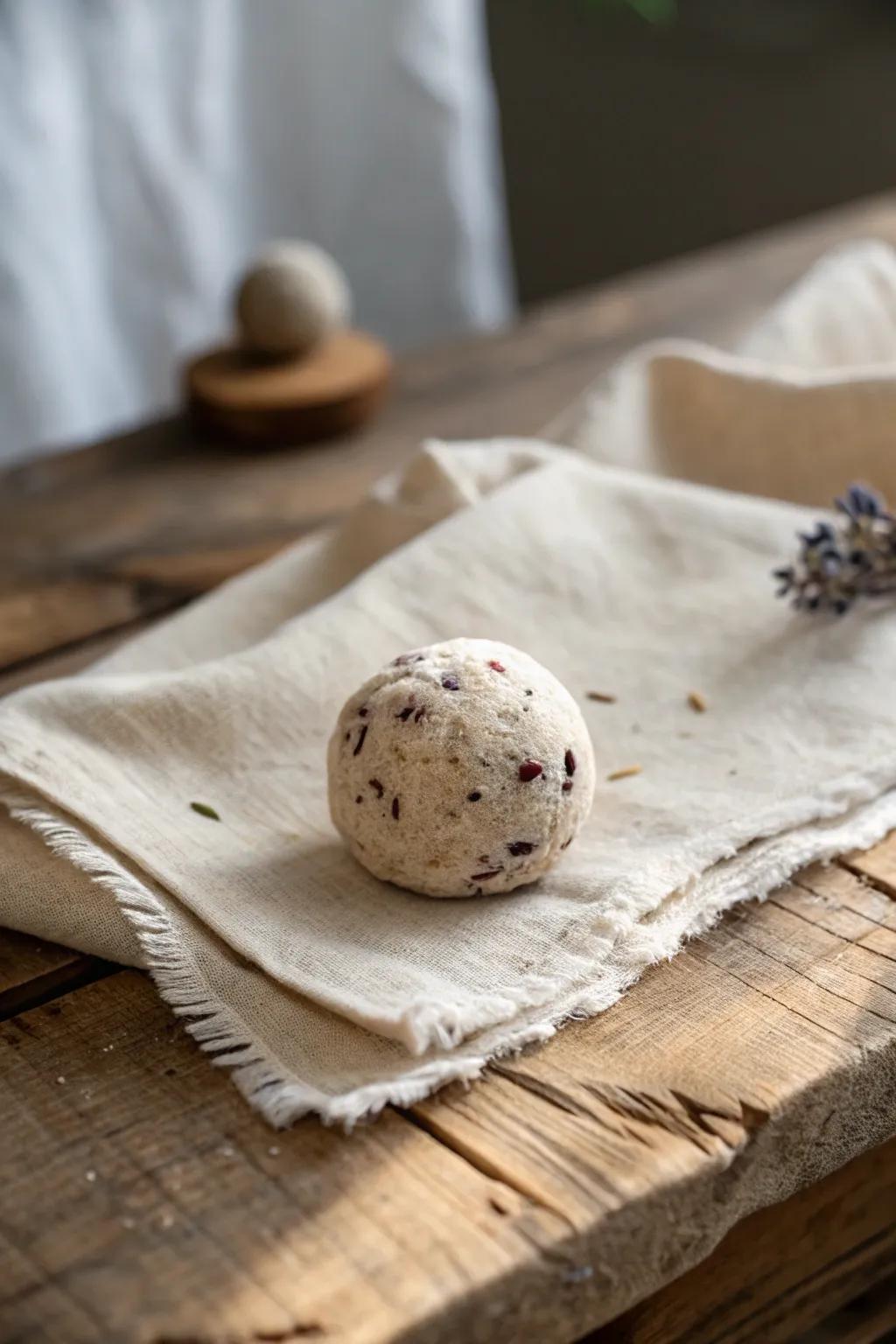 Craft your garden's surprise bloom with handmade seed bombs.
