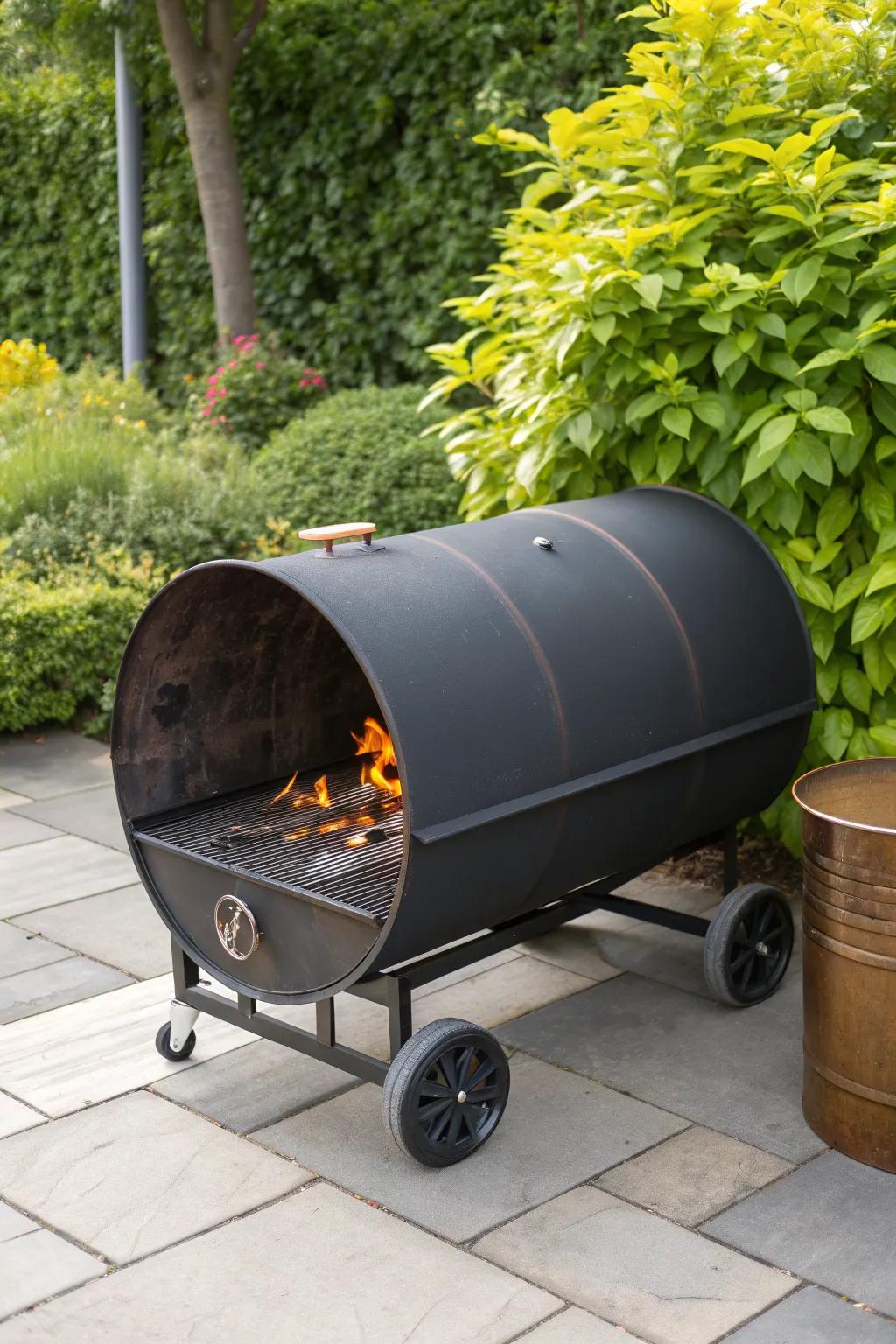 Transform your backyard with this mobile fire pit innovation—affordable, stylish, and perfect for any outdoor setting.