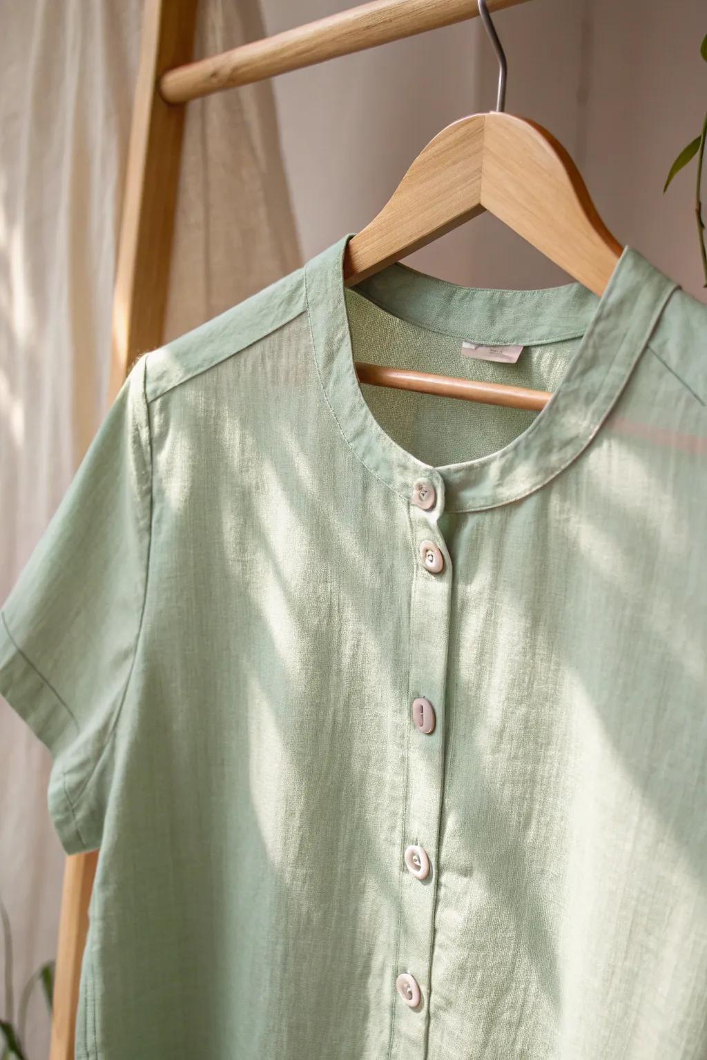 Add a playful twist to your outfit with peek-a-boo shoulders. 🌿✨ #ScandiBoho #FashionCraftsmanship