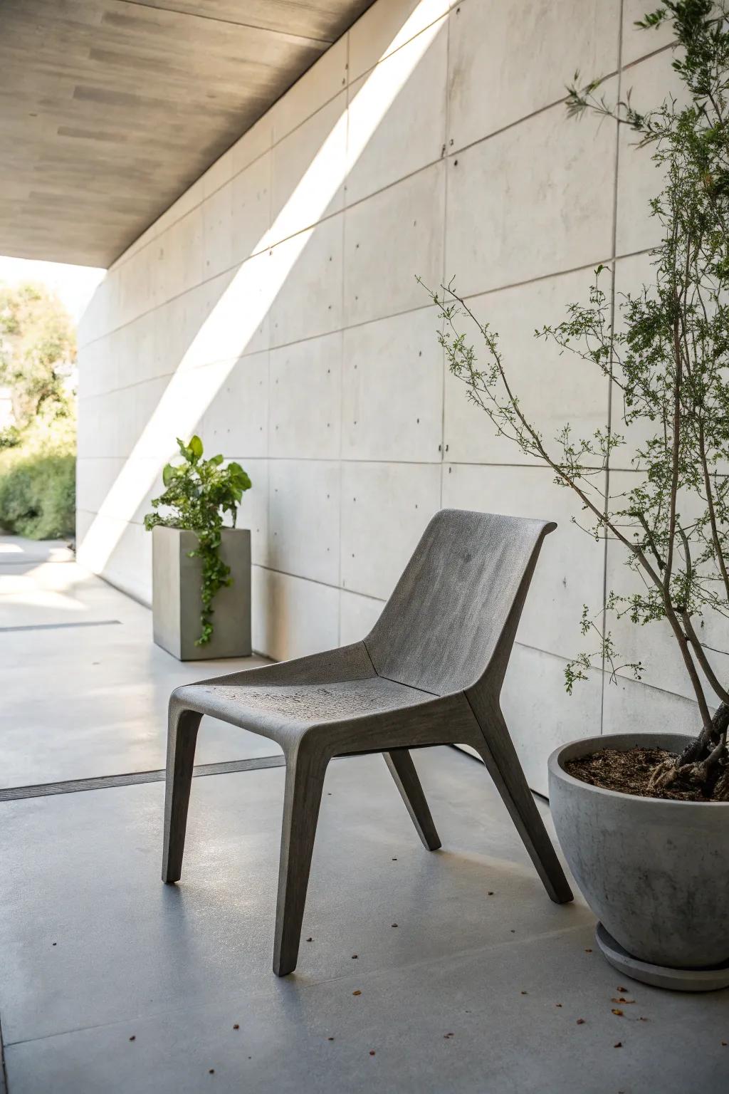Embrace simplicity with a modern minimalist patio design that speaks volumes with less.