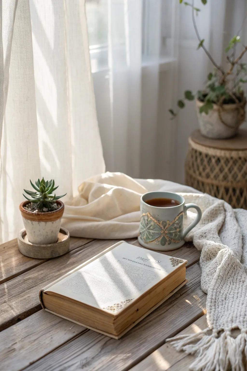 Discover new stories in a serene setting. Ready to swap your favorite read?