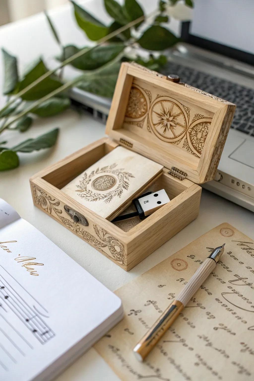 Capture memories with a touch of elegance: Your personalized time capsule awaits.
