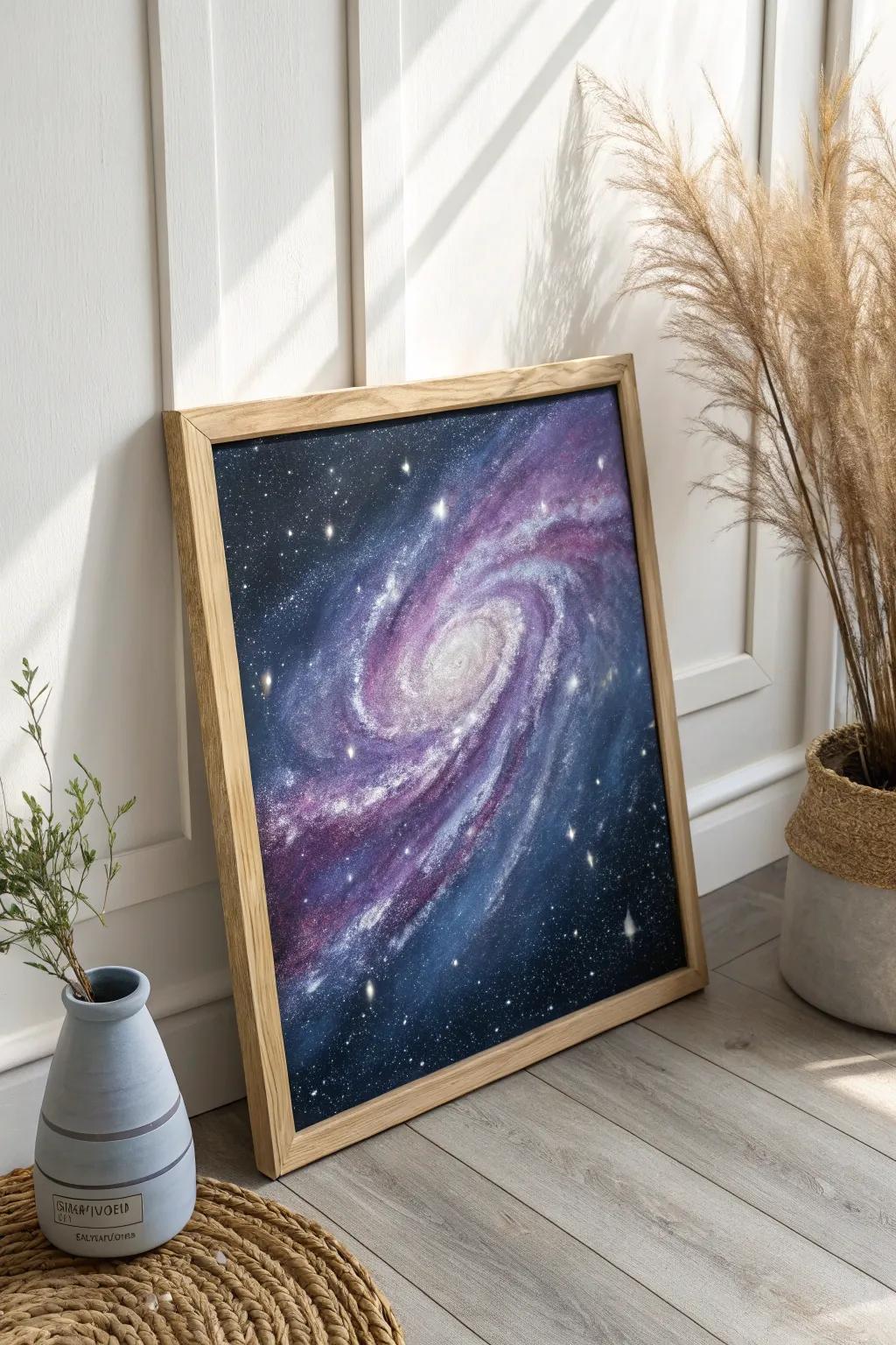 Dive into the endless possibilities of the universe with 'Cosmic Dreams' – where minimalist beauty meets the magic of the cosmos.