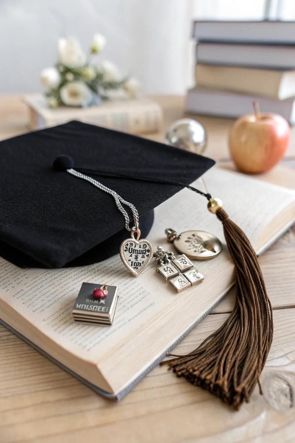 Celebrate education with a touch of elegance and creativity—perfect for the modern graduate.