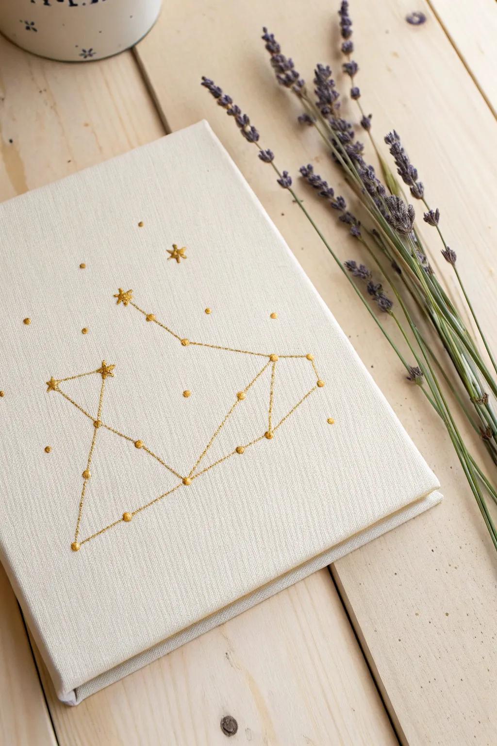 Craft your own constellation and add a spark of celestial charm to your space.
