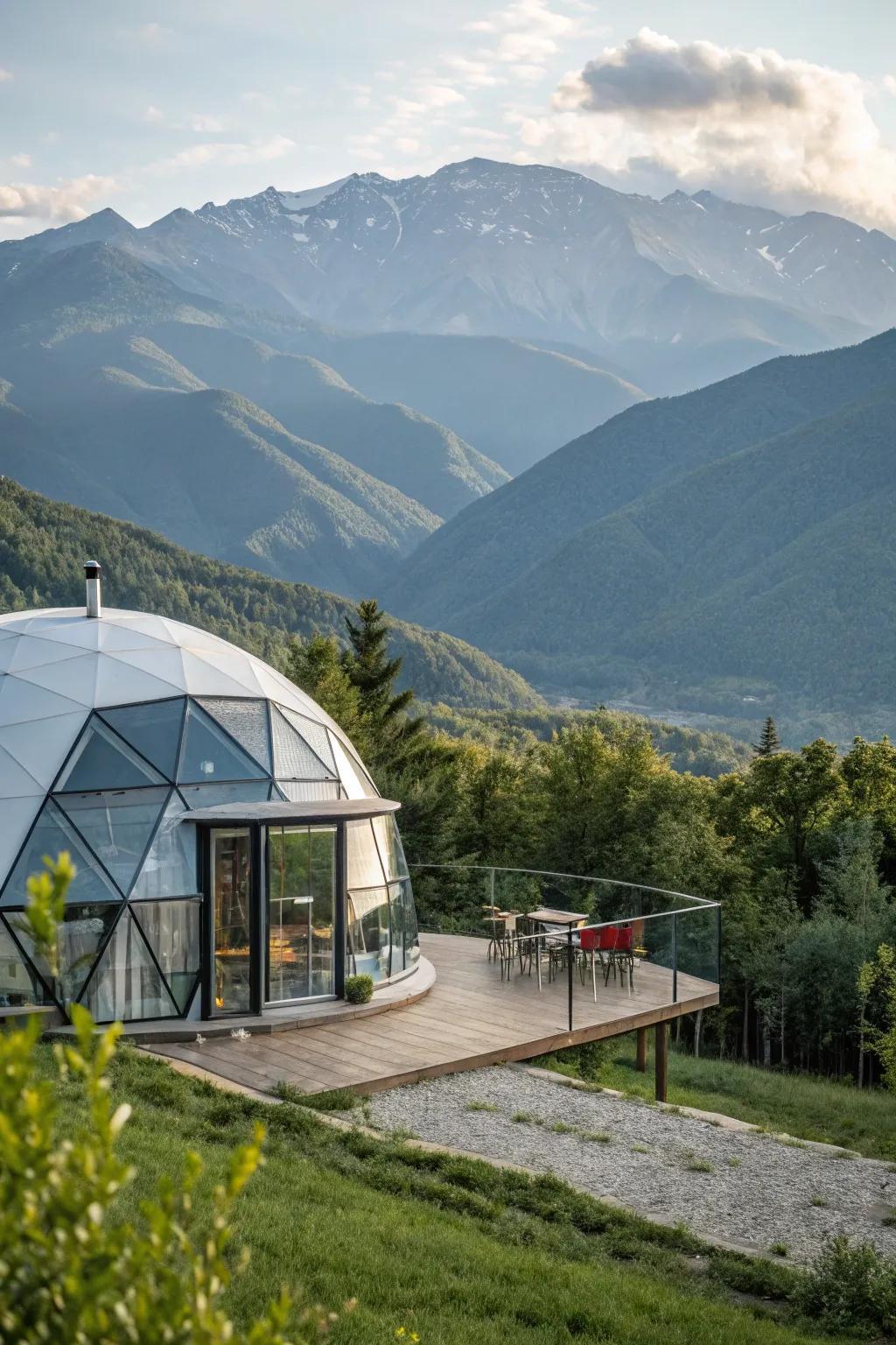 Dome homes combine unique design with energy efficiency.