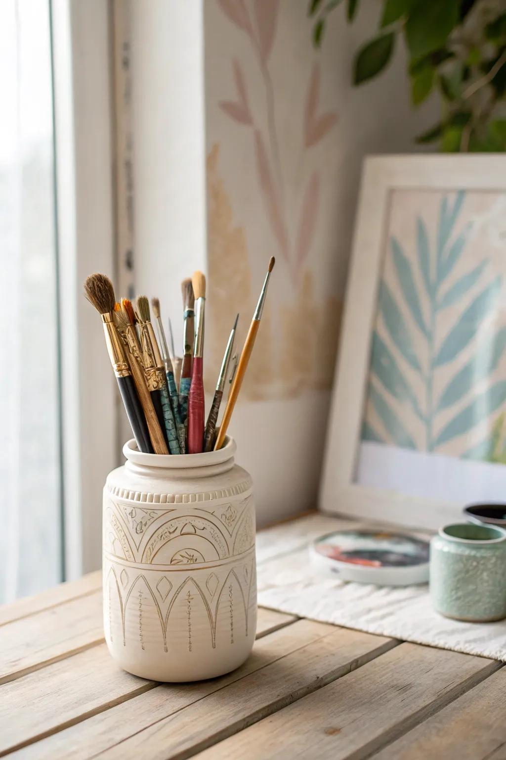 Unlock your creativity with a touch of Scandinavian elegance and boho charm. 🎨✨