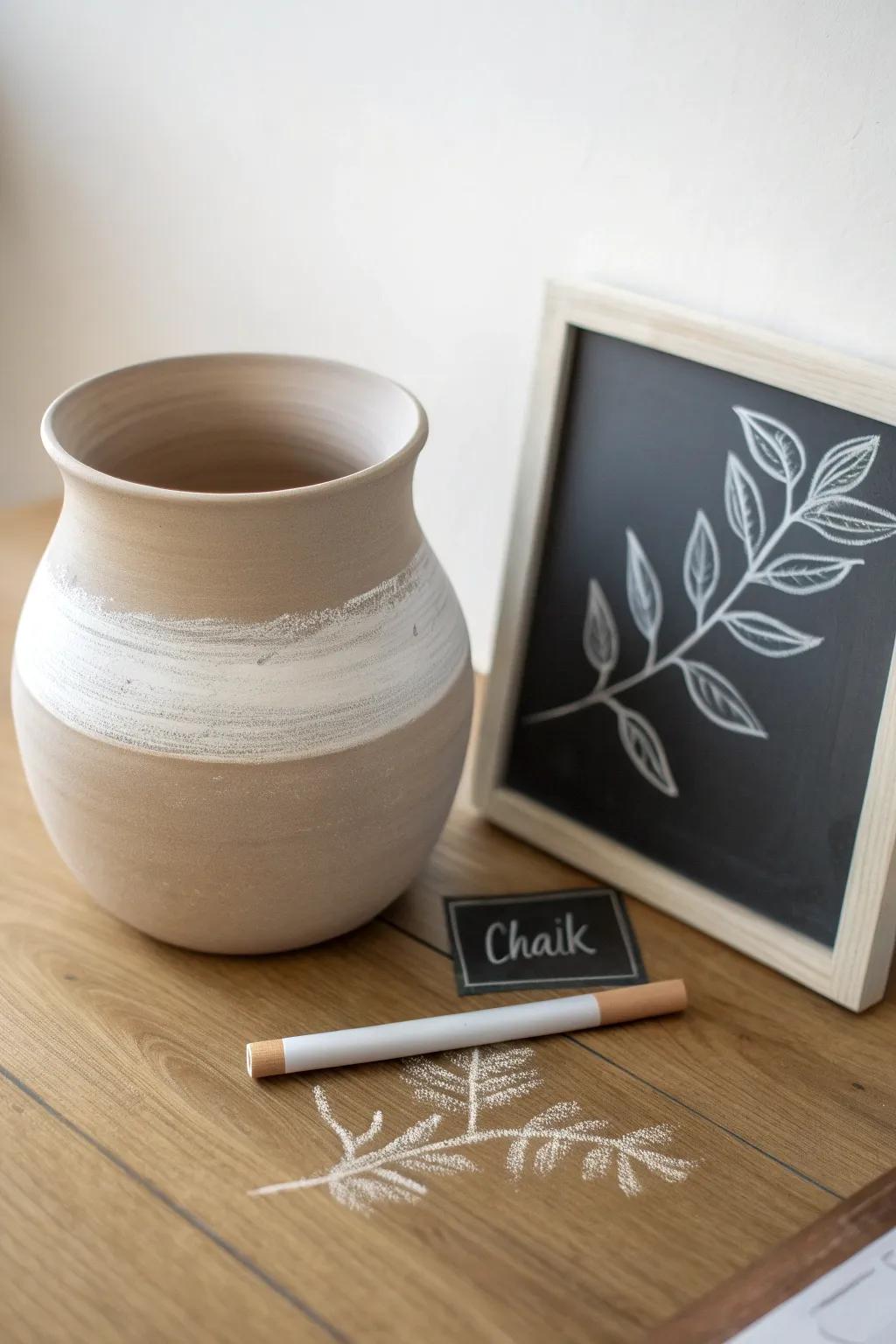 Chalkboard Label Pots: A stylish, versatile way to personalize your plant containers.