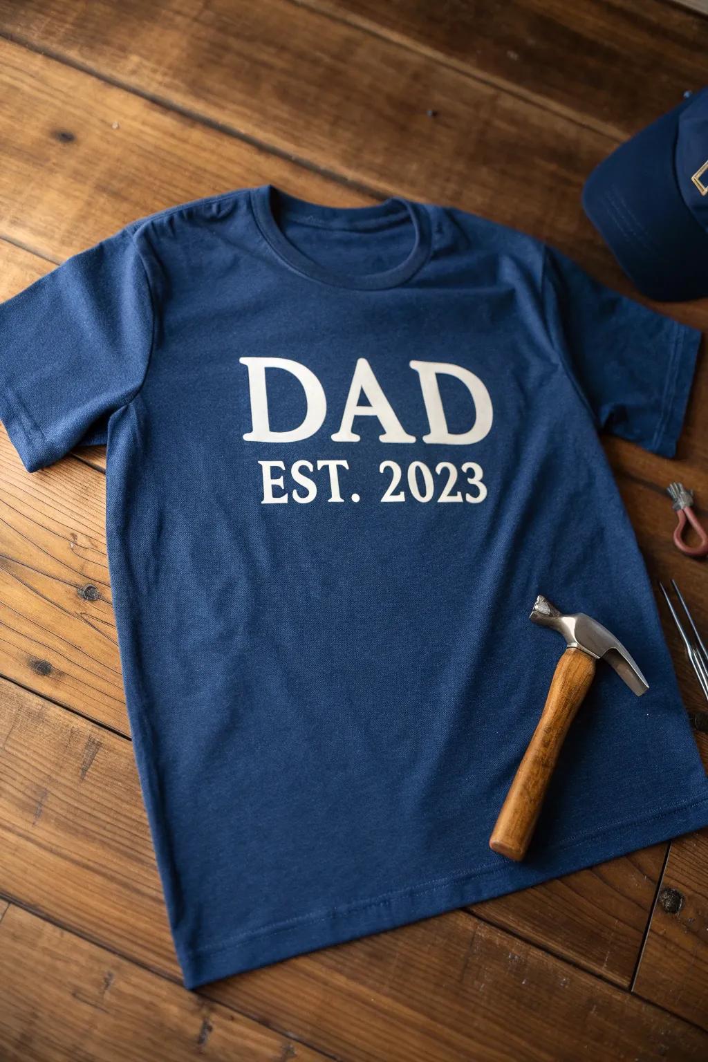 Celebrate his first steps into fatherhood with style and sentimentality.