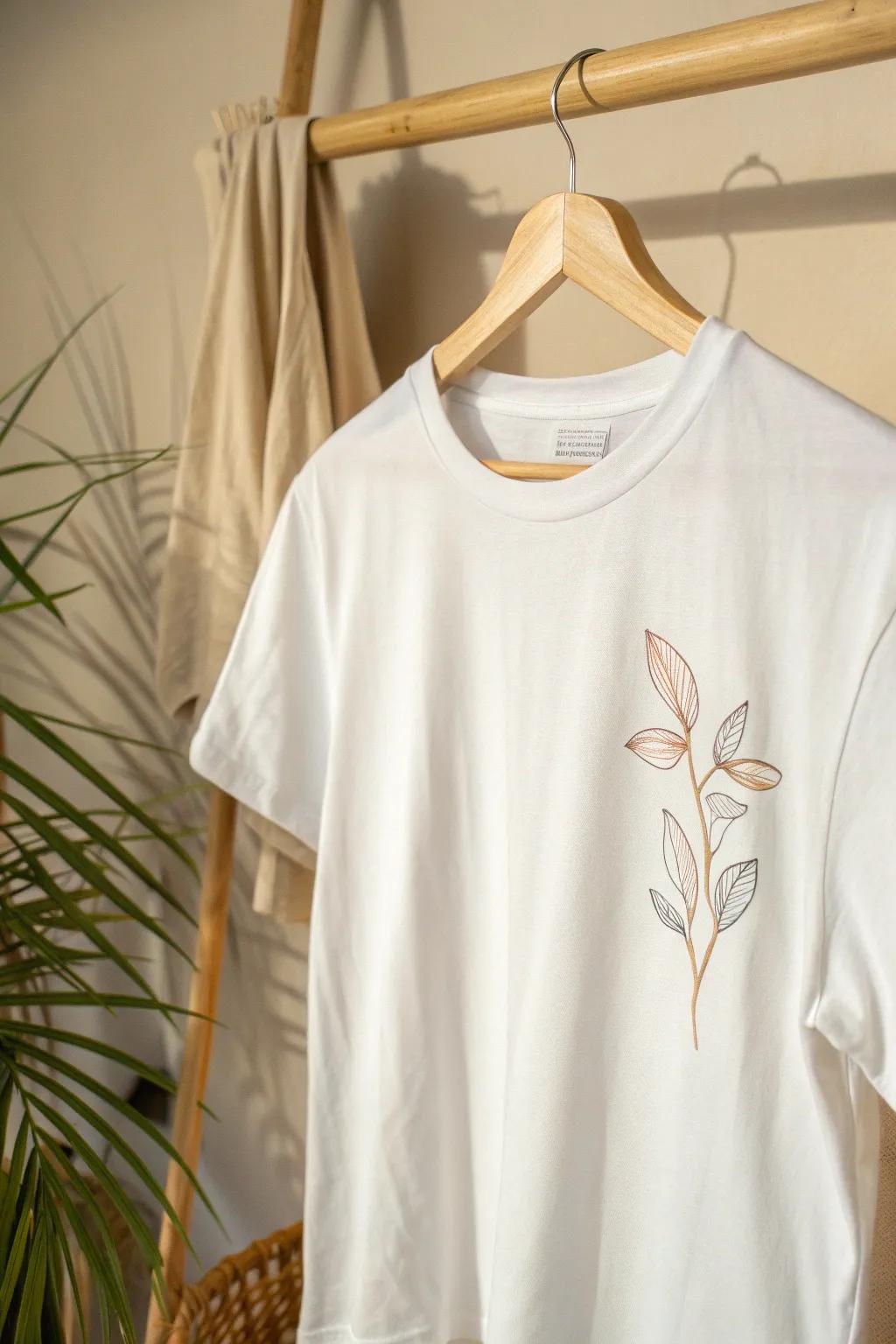 Elegance in simplicity: Discover the art of minimalist fashion with our custom t-shirt designs.
