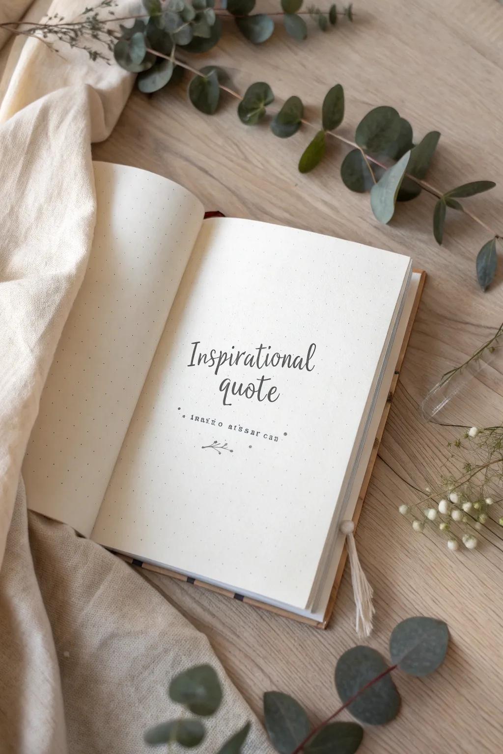 Let inspiration flow with every page turn.