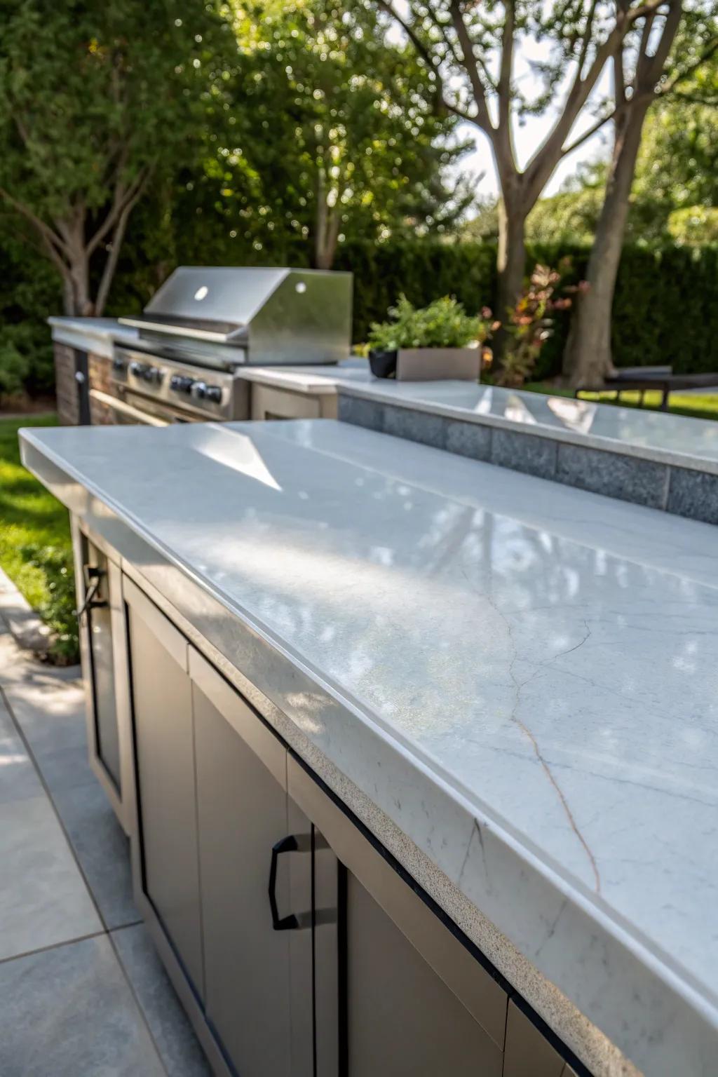 Experience the timeless elegance and resilience of porcelain in your outdoor space.