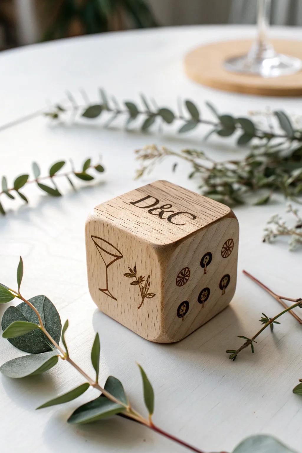 Roll into fun with a custom-crafted dice game! 🎲✨ #DIYGameNight