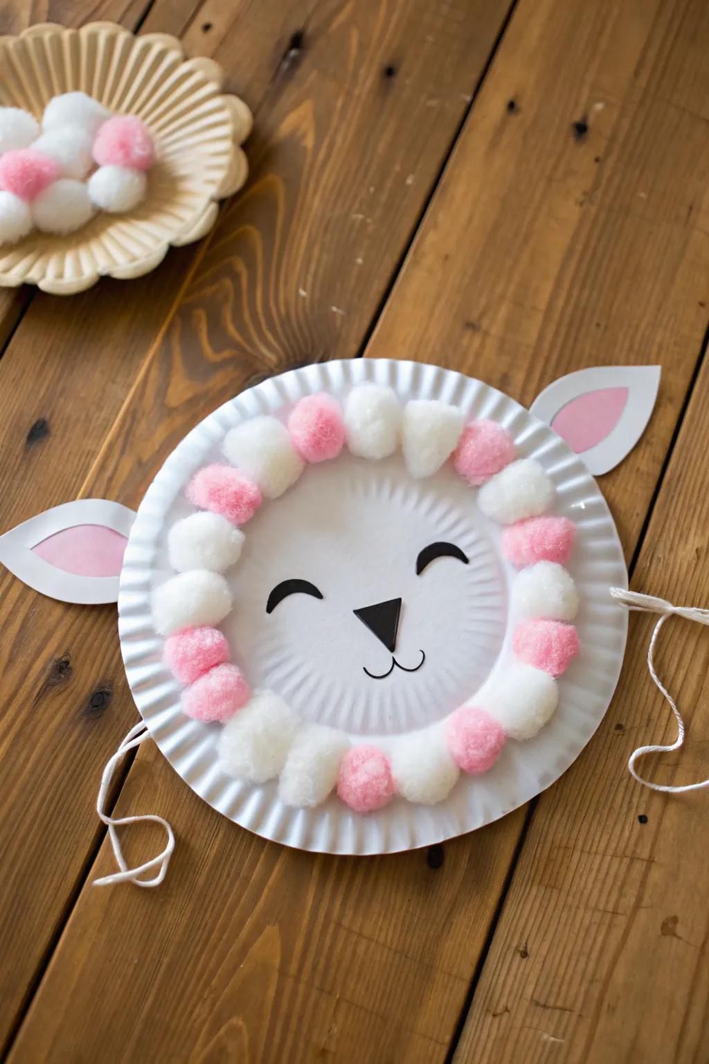 Unleash their imagination with charming farm animal masks. 🐑✨ #CraftWithKids #ScandiBoho