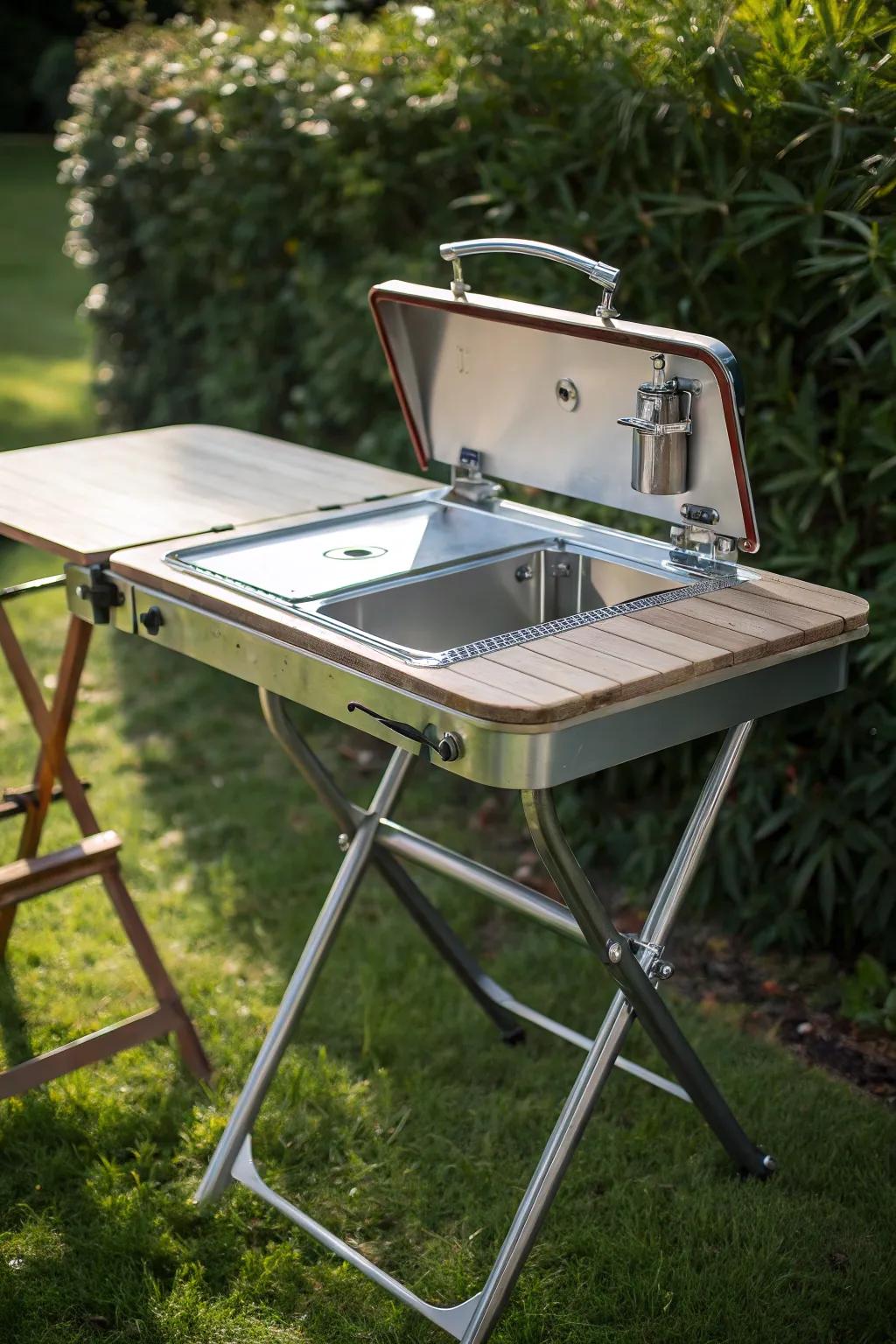 Elevate your fish cleaning game with this compact, foldable masterpiece perfect for any space.