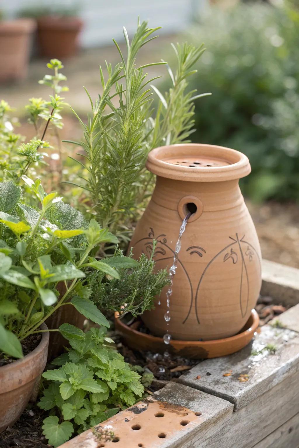 Elevate your herb garden with a DIY drip system for lush, spa-like hydration.