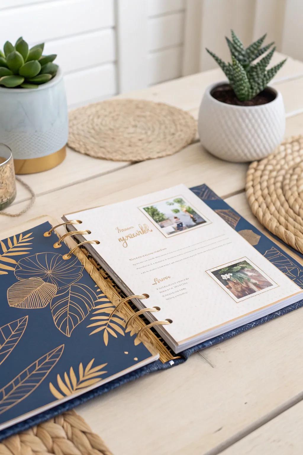 Celebrate achievements with a touch of elegance—discover how themed colors can make your graduation scrapbook truly stand out.