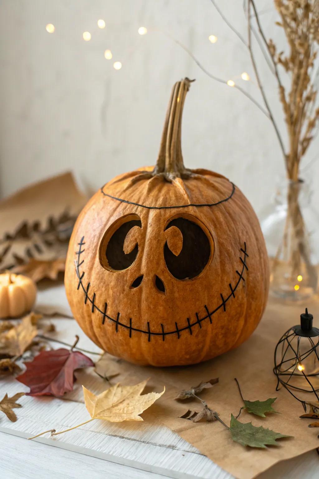 Meet the Mad Scientist Pumpkin: A quirky twist on traditional Halloween fun!