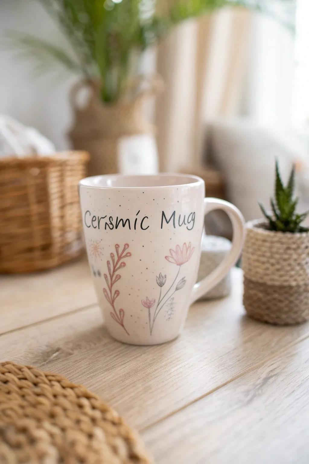 Sip in style with a personalized mug that speaks from the heart. Perfect for those last-minute gift ideas!