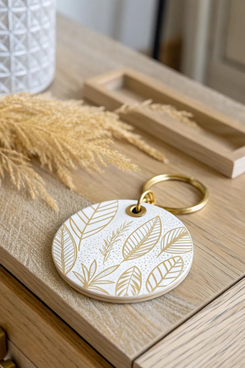 Elevate your space with these chic circular locker tags, where simplicity meets elegance.