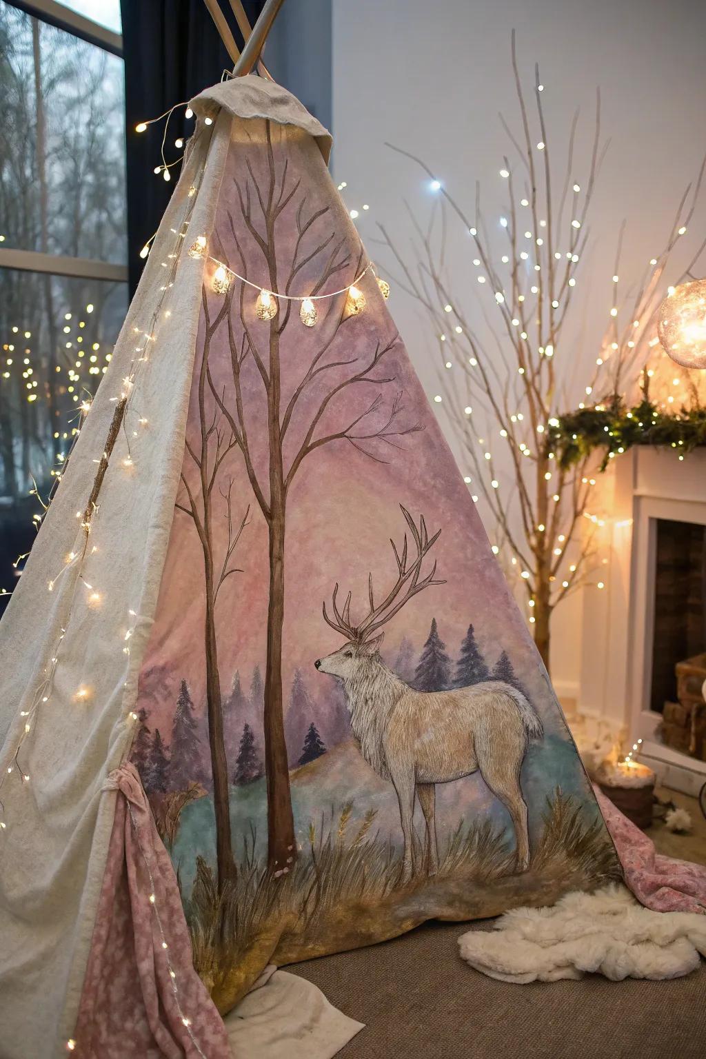 Step into a whimsical fantasy world where mythical creatures invite you to dream.