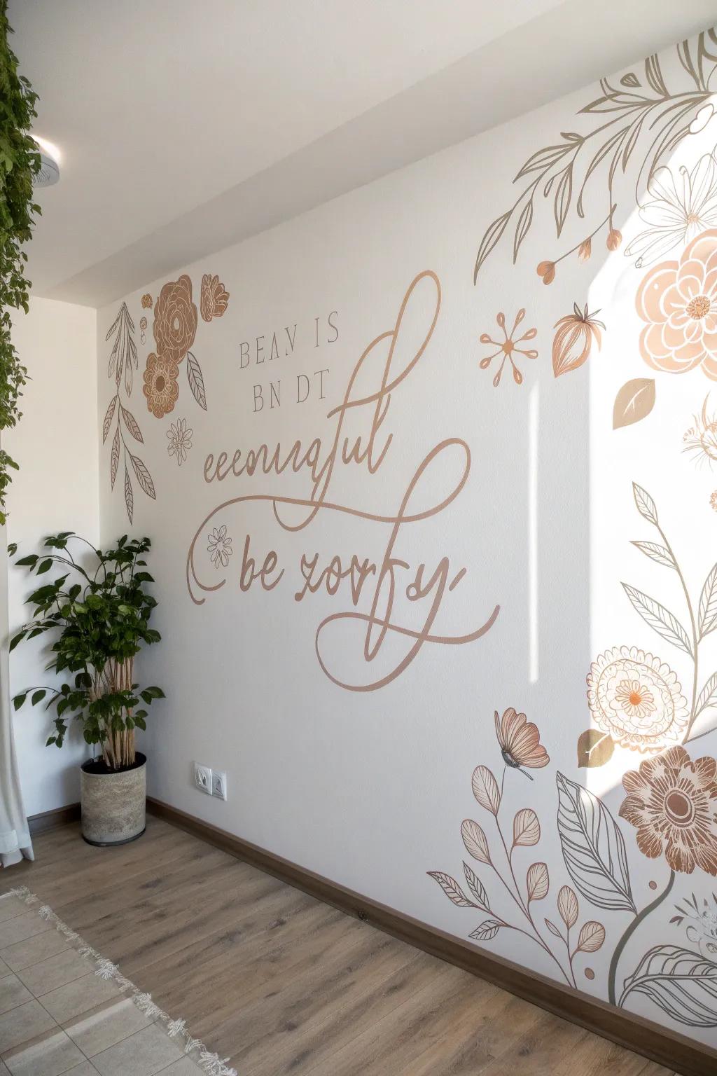 Elevate your space with the quiet power of words.