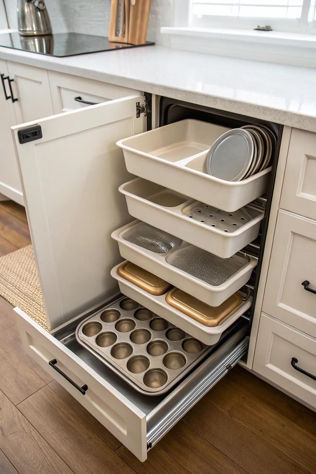 Custom cabinetry tailored to your needs can revolutionize kitchen storage.