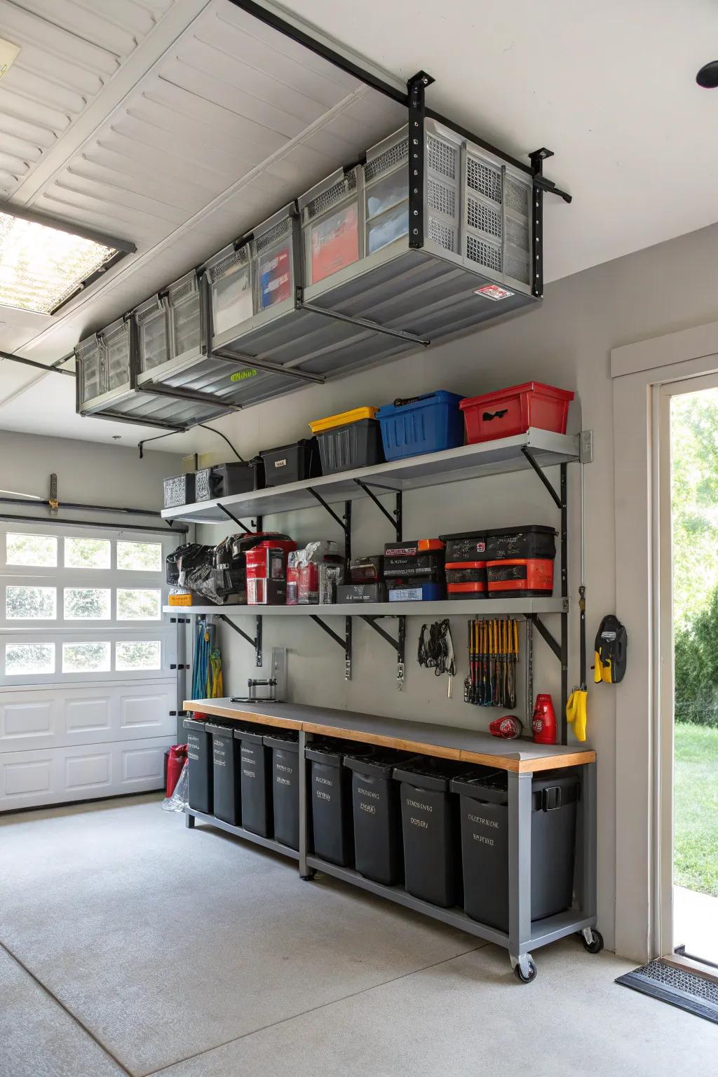 Modular systems offer adaptable storage solutions.
