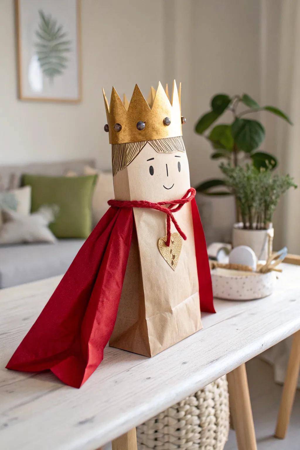 Bring your favorite storybook characters to life with charming paper bag puppets!