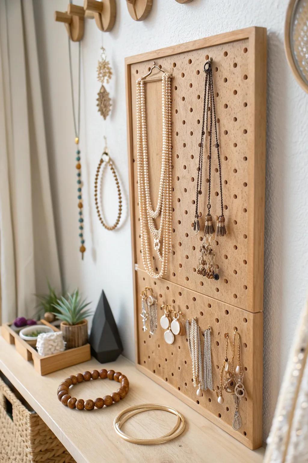 Transform your space with a custom jewelry display that reflects your unique style.