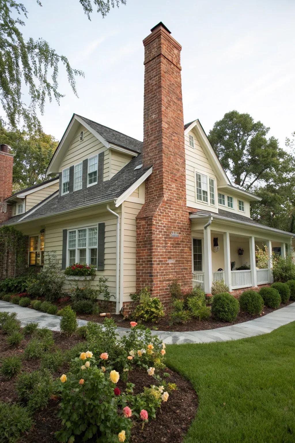 Chimney restorations add a historical touch to your roof.