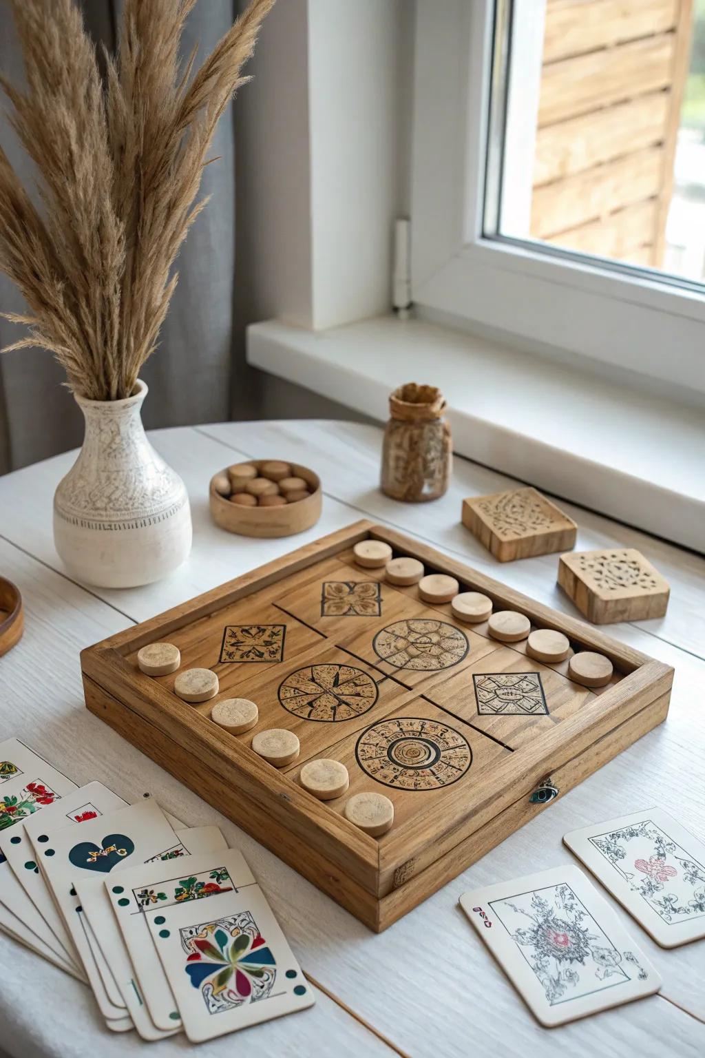 Unleash your imagination with this storytelling adventure board game – where every move crafts a new tale. #HandcraftedBeauty #ScandiBoho