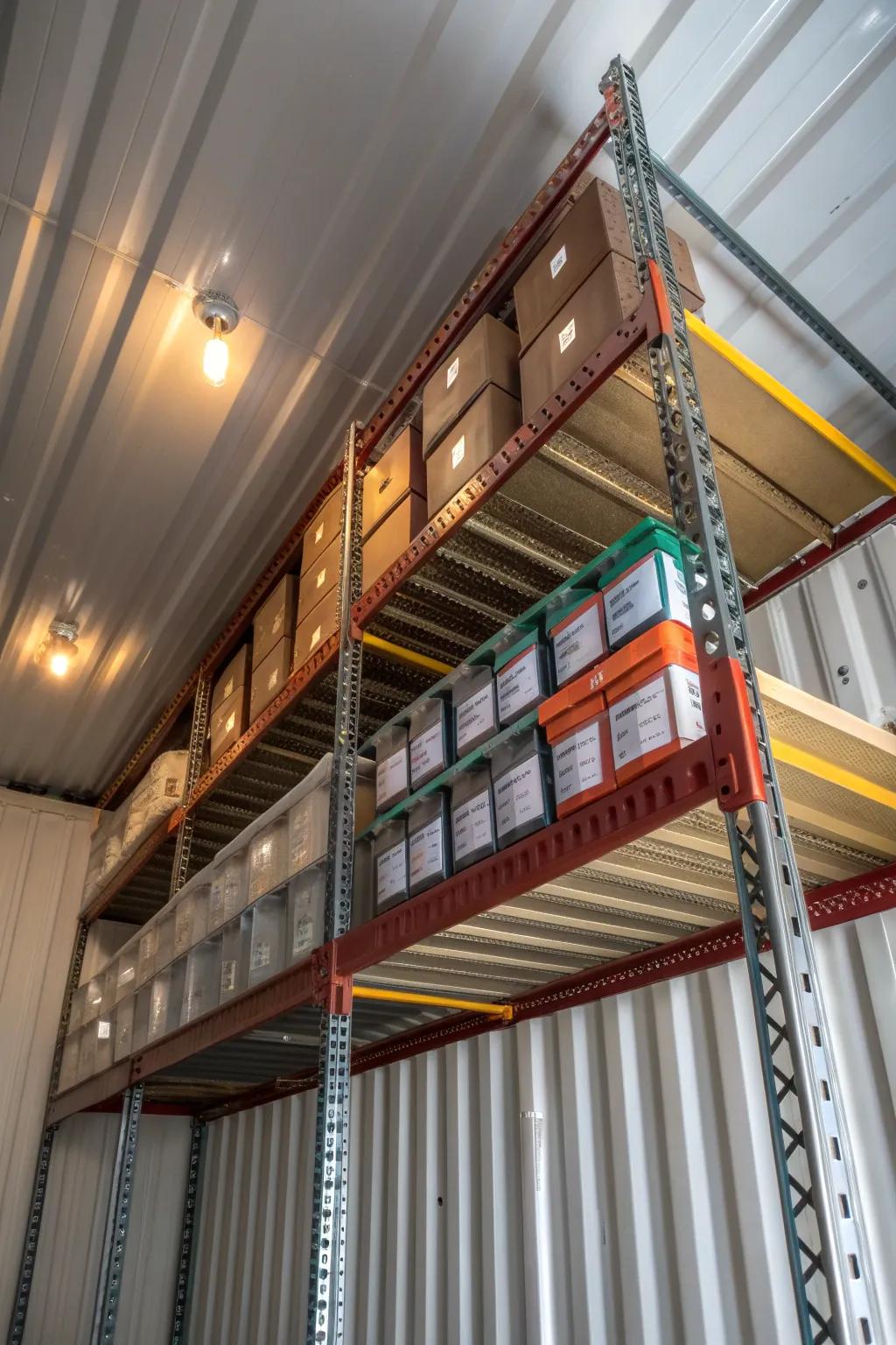 Elevate your space with expertly crafted overhead storage solutions.