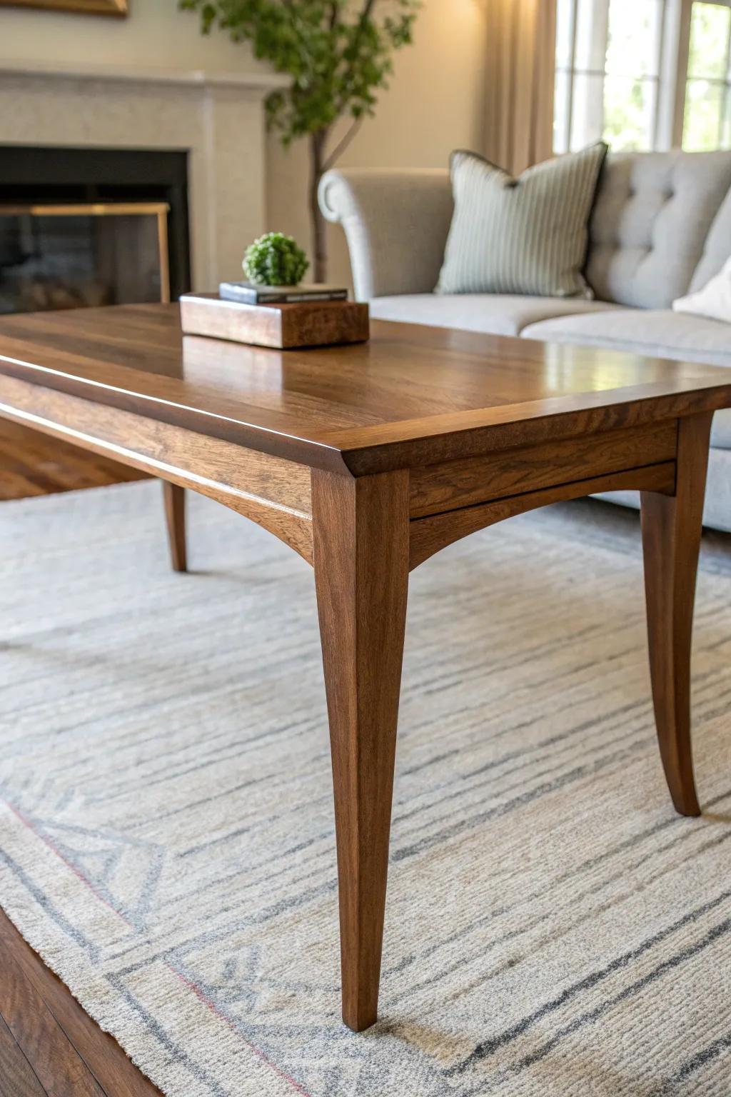 Elevate your space with the timeless elegance of handcrafted woodwork.