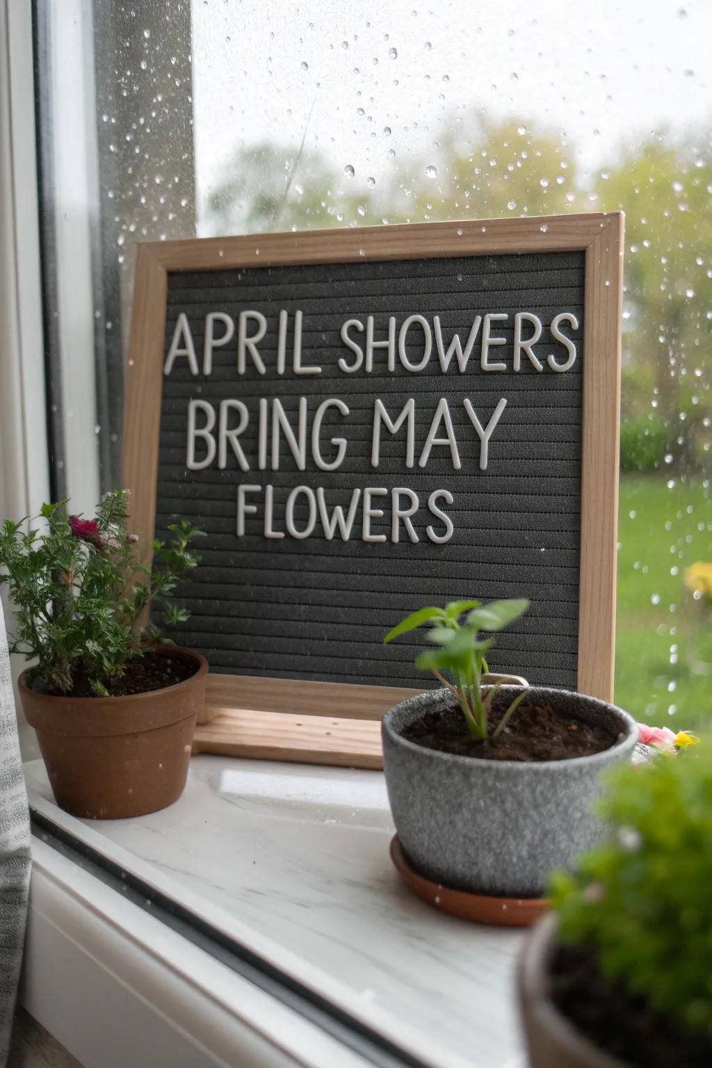A hopeful reminder of spring’s promise.