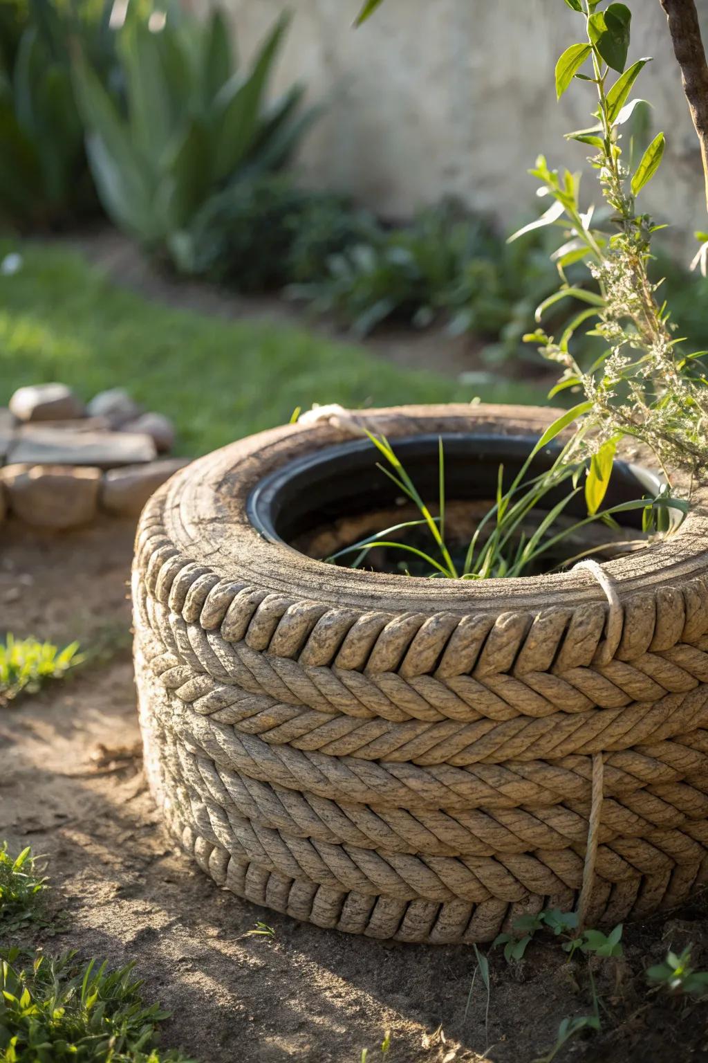 Elevate your garden style with handcrafted rustic charm.
