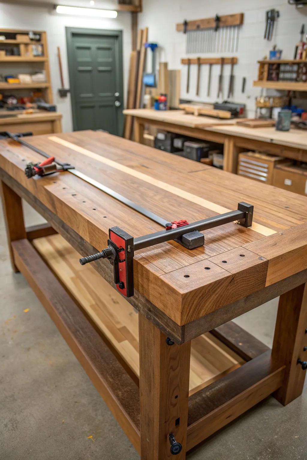 Elevate your craftsmanship with a workbench designed for efficiency and style.