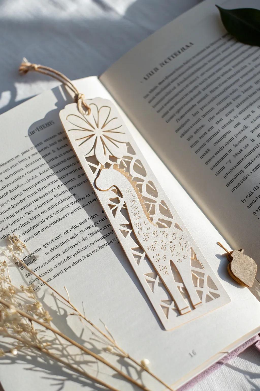 Add a playful touch to your reading with a charming animal-shaped bookmark!