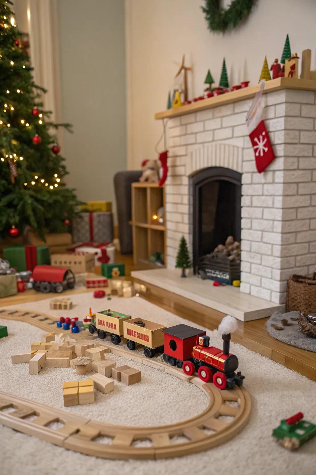 Bring the magic of Santa’s workshop to life.